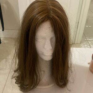Great condition brunette skin top wig